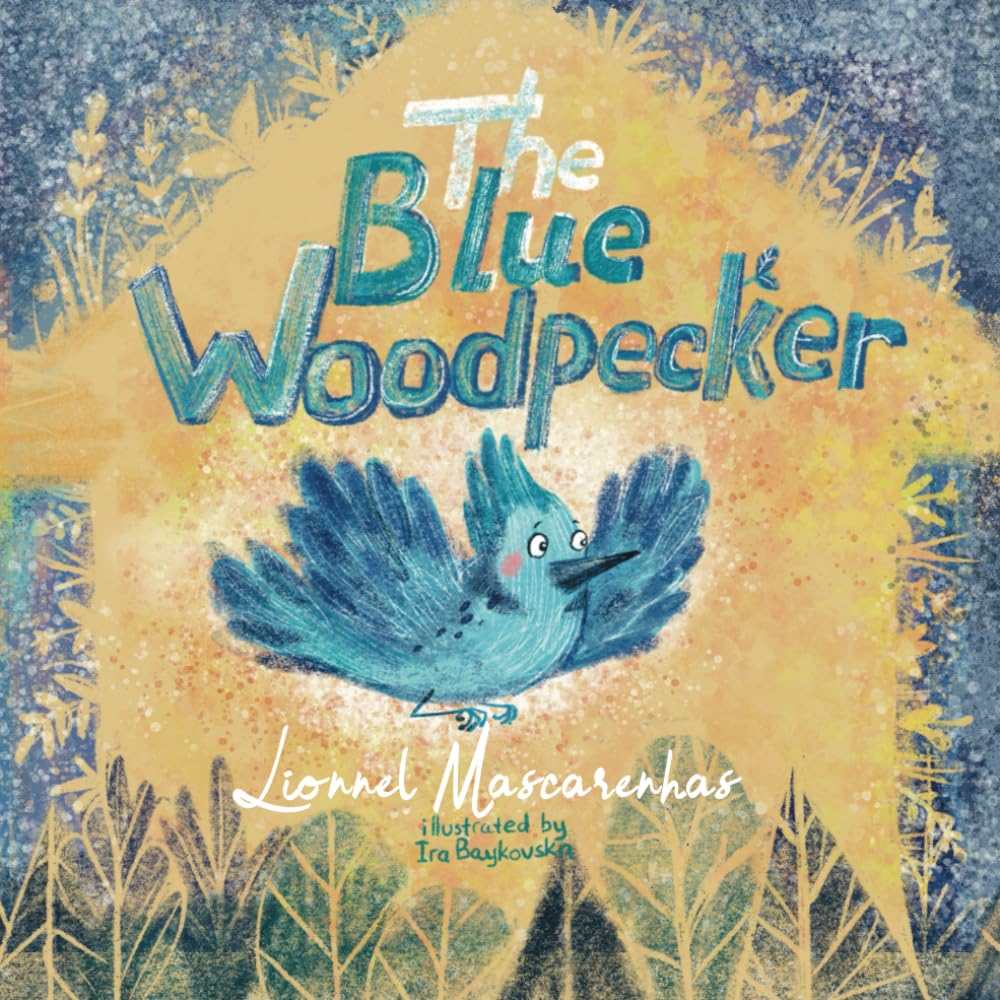 The Blue Woodpecker – A Woodpecker Bird Books for Kids